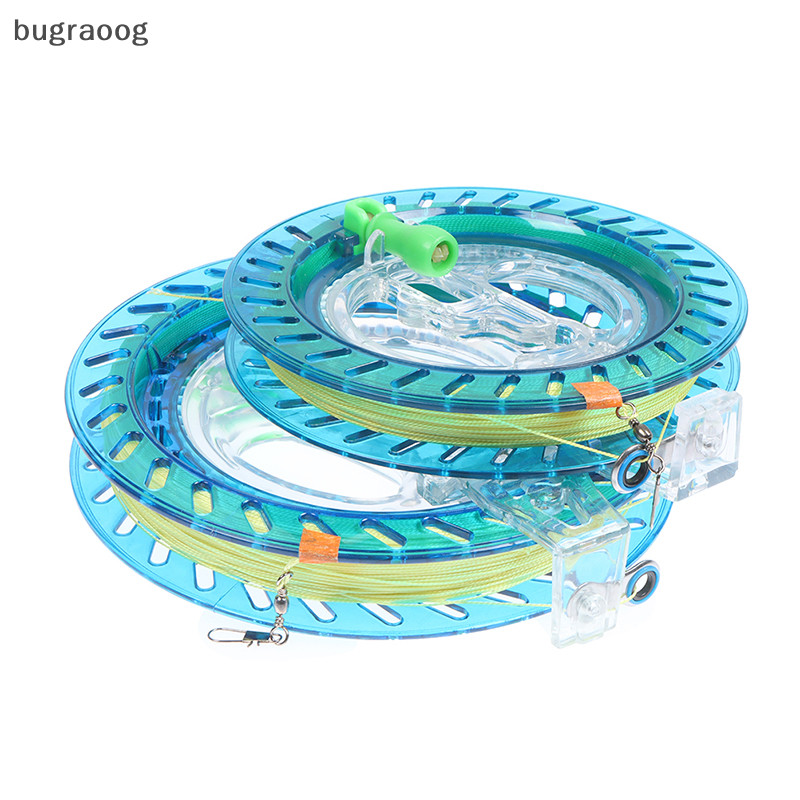 Bug ABS 18cm Dây diều pha lê có bóng 200m dòng có khóa Thiết bị câu cá raoog
