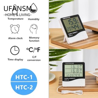 Đồng hồ đo nhiệt độ độ ẩm UFANSM HTC-1 HTC-2 màn hình LCD kỹ thuật số
