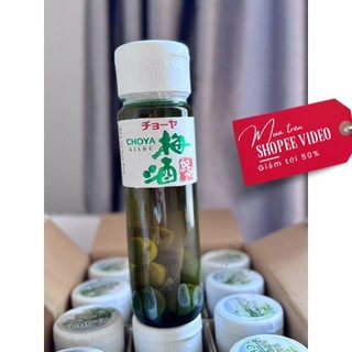 12 chai choya xanh nhật bản 720ml