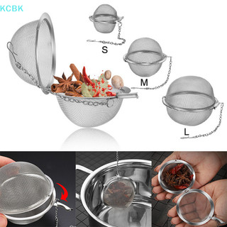 Dụng cụ lọc trà không gỉ Khóa quả cầu gia vị Bộ lọc bóng trà Dụng cụ lọc lưới