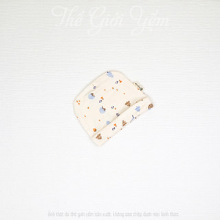 Mũ Cho Bé Sơ Sinh Cotton Petit Co Giãn 4 Chiều