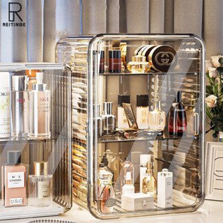 Giá đựng mỹ phẩm Sản phẩm chăm sóc da chống bụi trong suốt cao cấp Tủ đựng nước hoa dung tích lớn
