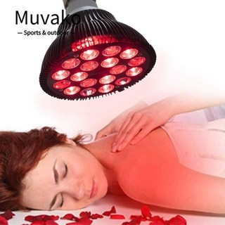 Muvako Ánh sáng trị liệu, Trị liệu hồng ngoại giảm đau sâu 660nm 850nm, Massage cơ thể di động Bóng đèn LED Vật lý trị liệu Chăm sóc sức khỏe