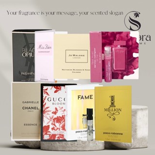 Vial nước hoa nam nữ, unisex Gucci Bloom, Narciso, Jo Malone, Replica, Daisy, Miss Blooming Bouquet 1.5ml -2ml