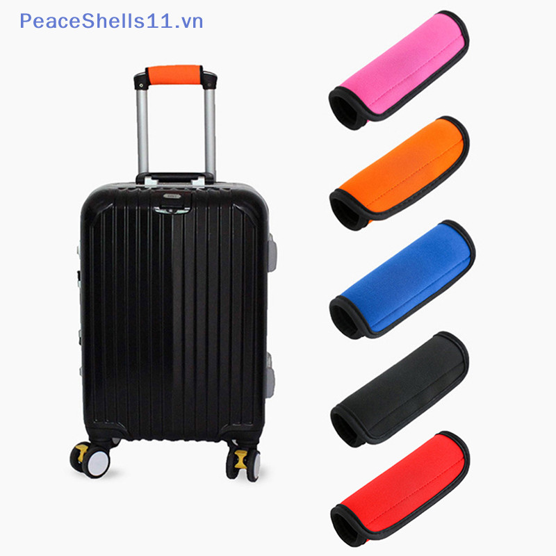 PeaceShells Comfortable Luggage Handle Cover Neoprene Suitcase Wrap Grip Soft Identifier Stroller Armrest Protective Cover Handle Protective VN