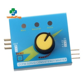 Thiết bị kiểm tra động cơ servo ccpm 3ch 4.8-6v
