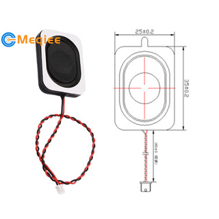 Loa từ tính hình oval 8 ohm 4 ohm 3w diy