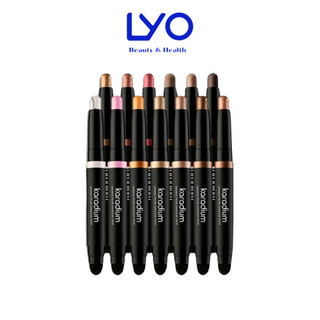 Phấn mắt nhũ KARADIUM Shining Pearl Shadow Stick 2 đầu Màu sắc đa dạng, dễ phối hợp