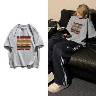 Nrvp Mới 100% Cotton Unisex Áo Thun Nữ Tay Ngắn Rời Plus Size 5XL Nữ Tee Baggy Nam Nữ Baggy Cổ Tròn Áo 2024