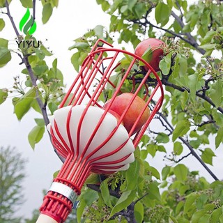 YIYU Dụng cụ hái trái cây Giỏ sâu nhặt trái cây đào