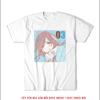 Áo thun Gotoubun no Hanayome Miku 03 Color ngắn tay