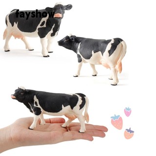 1 / 6 mô hình đồ chơi hình con bò bằng nhựa nhiều kiểu độc đáo cho bé