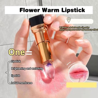 Zkyo Crystal Jelly Color Changing Lipstick Dưỡng Ẩm Lâu Dài Nuôi Dưỡng Son Môi Hoa