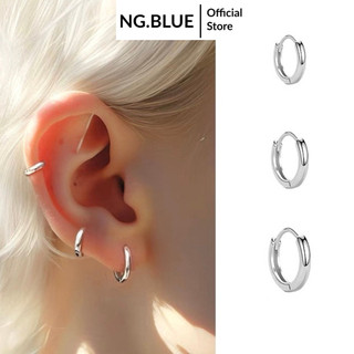  Khuyên tai bông tai hoa tai nam nữ tròn bạc 1.6mm 2.5mm xỏ lỗ thép titan không gỉ đẹp basic đơn giản phụ kiện thờitrang 