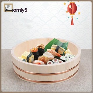 Bát Cơm Sushi Gỗ Cơm Tròn Trộn Xô Cơm Nhật Bản Cho