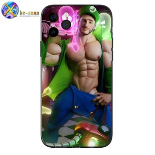 Thích hợp cho iphone11 Ốp điện thoại iphonexsmax / 15PRO Ốp điện thoại Muscle Mario Vỏ điện thoại Thích hợp cho Apple 14PROMAX RB1M