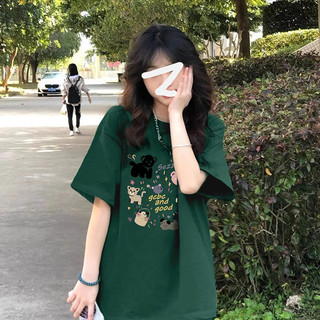Nrvp Thương Hiệu Mới 100% Cotton Unisex Áo Thun Nữ Tee Baggy Nam Nữ Baggy Cổ Tròn Rời In Hình Tee Độc Đáo