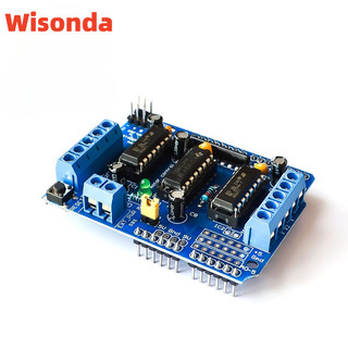 L293d motor drive shield kép cho arduino Duemilanove, Bảng mở rộng ổ đĩa động cơ Tấm chắn điều khiển động cơ
