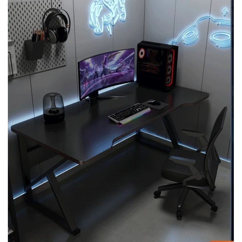 Bàn làm việc, học tập, Gaming, CHỮ K, Chân sắt sơn tĩnh điện, Mặt gỗ công nghiệp, nhiều kích thước ( 2 lỗ luồn dây ) | BigBuy360 - bigbuy360.vn