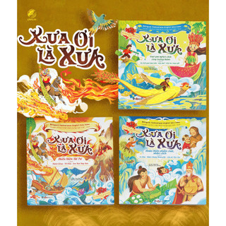 Sách thiếu nhi - xưa ơi là xưa 3t - - linh lan books