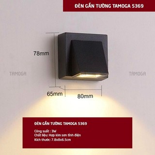 Đèn gắn tường ngoài TAMOGA GALVIN 5369