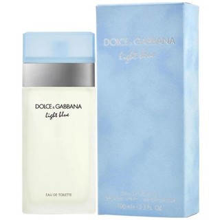 Dg Light Blue Women 's eau de toilette EDT Hương hoa và trái cây tươi 100ml