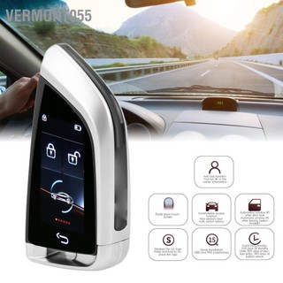 Vermont055 Chìa khóa xe ô tô điều khiển từ xa thông minh Màn hình LCD Chống mất Bluetooth 5.0 Keyless Entry Tự động Fob cho một cú nhấp chuột Khởi