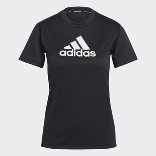 Adidas Tập luyện Áo thun thể thao logo Primeblue Designed 2 Move Nữ Đen GL3820