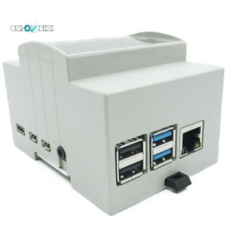 Cho raspberry pi 4 model b abs ốp lưng màu trắng vỏ bảo vệ cho raspberry pi 4b