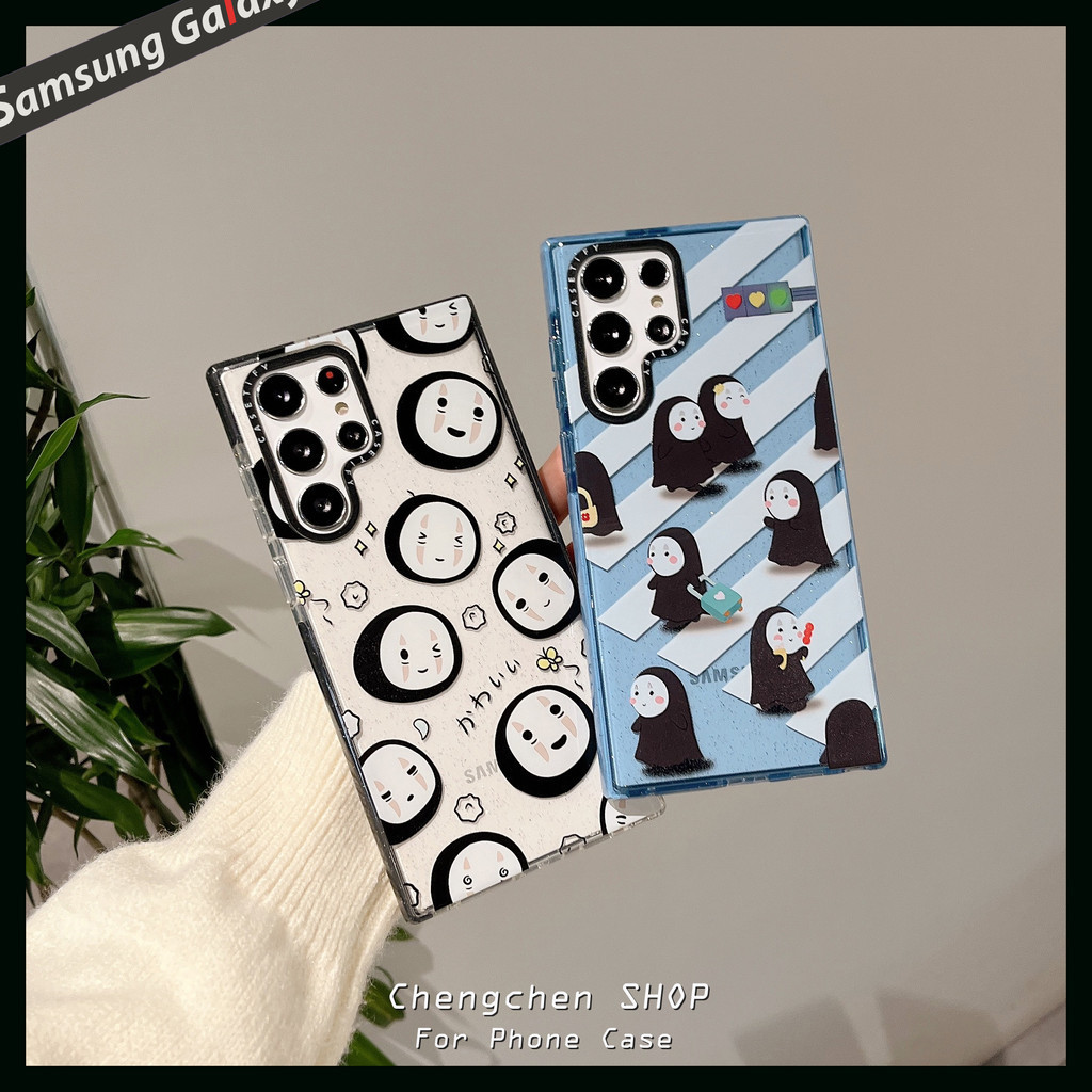 Ốp lưng Ghost Crossing the Road casetify samsung Vỏ điện thoại cho Samsung Galaxy S26Ultra S25Ultra 