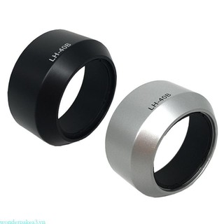Wonderpakea3 Xi Lanh Bayonet Lens Hood Thay Thế LH-40B Cho Olympus MZuiko Digital 45mm