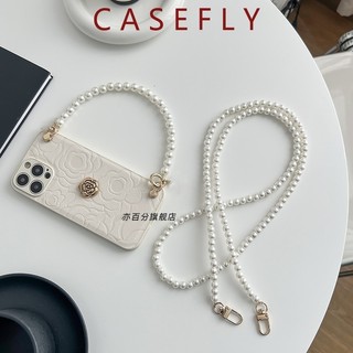 Ốp Da chất lượng cao  Trắng Có Kim Loại Hoa Giá Đỡ Dây Buộc Ốp Lưng Điện Thoại Iphone 15 14 13 11 12 Pro Max Silicon Mềm Bảo Vệ Chống Sốc 7 8 Plus X Xs Xr Xsmax