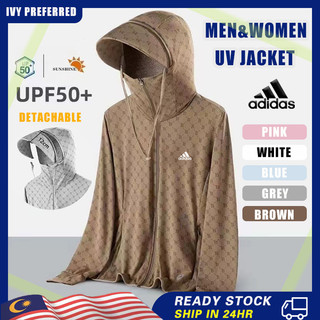 Men UV Jacket Mesh Breathable Jackets Hoodie UV Jacket for Men Windproof Sunscreen Jacket Unisex uv Jacket Solid Colour Men s Jackets