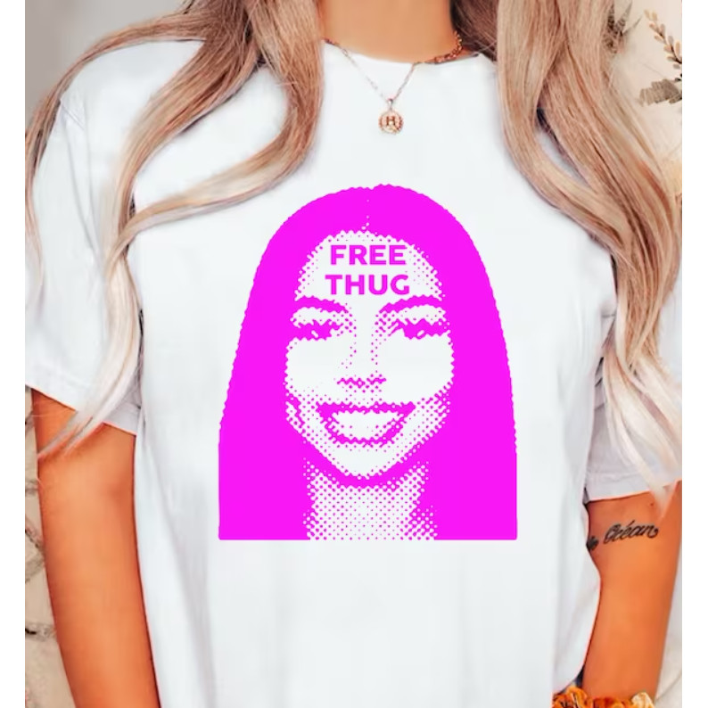 2024 bánh quế cho bạn bè Vintage Mariah The Scientist Áo sơ mi đồ họa, Mariah The Scientist Face Tee