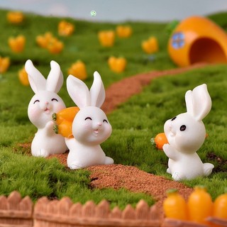 Mô Hình Thiên Đường Thỏ và Cà Rốt siêu đáng yêu