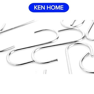Móc treo đồ inox , móc chữ s nhiều cỡ lựa chọn ken home