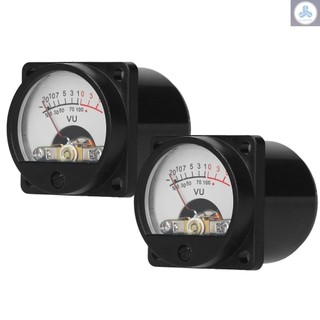 Vu meter 2 chiếc bảng điều khiển vu mét đèn lưng ấm tương tự db chỉ báo mức âm thanh ghi âm & cấp âm thanh amp với bảng điều khiển anew-4.1