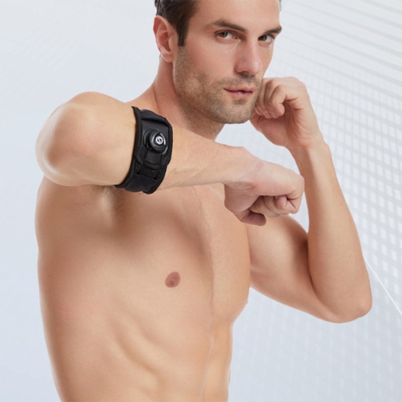 UKIK Tennis Elbow Brace Hỗ trợ khuỷu tay Dây đeo khuỷu tay Golf Dây đeo hỗ trợ cánh tay có thể điều 