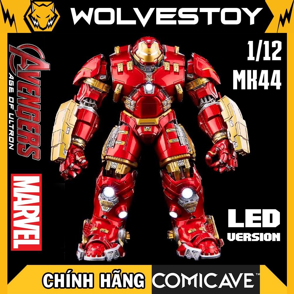 Mô hình Chính Hãng Comicave Marvel Hulkbuster Iron Man MK44 2.0 Hợp Kim Die-cast 1/12 Aciton Figure