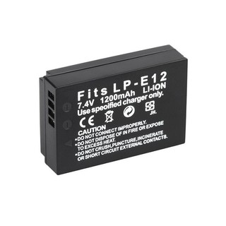  Pin Canon LP-E12 cho Máy ảnh EOS 100D M10 M100 M50 M M2 kiss X7 SX70 Pin LP E12 Dung lượng cao 