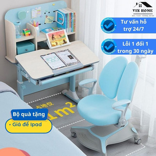 Bàn Học Sinh Thông Minh Nâng Hạ Chiều Cao, Bàn Học Sinh Cho Bé, Bàn Học Sinh Chống Gù Hàng Nhập Khẩu - Nội Thất Vin Home