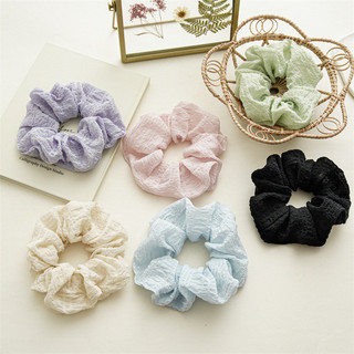 dây buộc tóc dây cột tóc scrunchies buộc tóc dây buộc tóc scrunchies cột tóc phụ kiện tóc đồ cột tóc  Dây Cột Tóc Cao Su Bản Lớn Xúc Xích Phong Cách Hàn Quốc Mới Cho Nữ