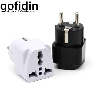 gofidin Cắm Chuyển Đổi Nguồn Điện AC Toàn Cầu AU UK US Sang EU/ Nhiều Màu Sắc Thích Hợp Khi Đi Du Lịch