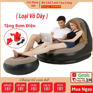 Ghế lười tựa lưng bơm hơi kiểu dáng hàn quốc,ghế lười bơm hơi loại cao cấp êm aí, ghế sofa hơi