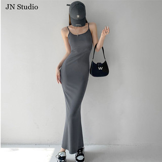 JN Studio Chic váy nữ Đầm Body Cho thời váy Đơn giản Thời trang hàn quốc Stylish A22M0AE 4Z240126