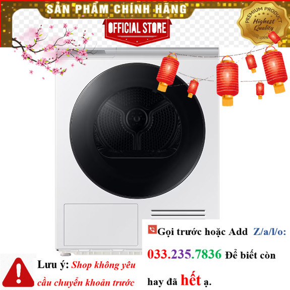 Máy sấy thông minh Bespoke AI™ với Sấy cảm biến AI Dry, 9kg DV90BB9440GHSV <NEw<