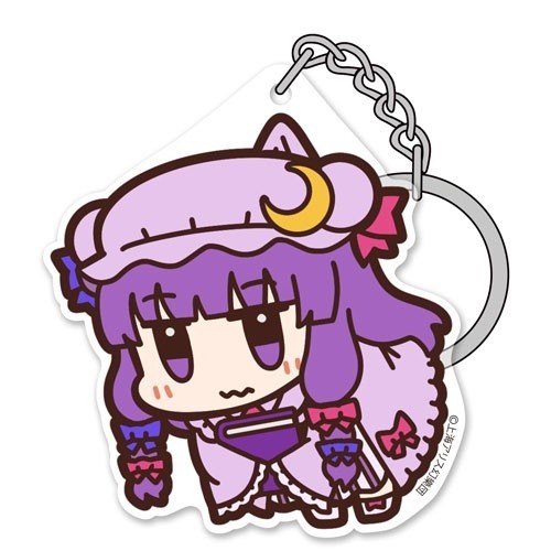 Móc khóa Touhou Project Patchouli Knowledge Moon Phụ kiện trang trí túi xách Balo
