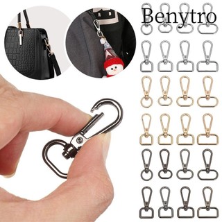 Benytro Móc khóa càng cua bằng kim loại nhiều móc gắn móc túi xách làm phụ kiện trang sức