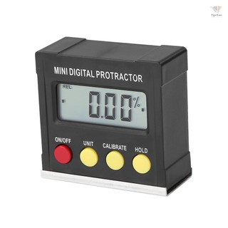 Máy đo góc ngang Máy đo góc kỹ thuật số Máy đo độ nghiêng Hộp mực điện tử Dụng cụ đo đế từ tính