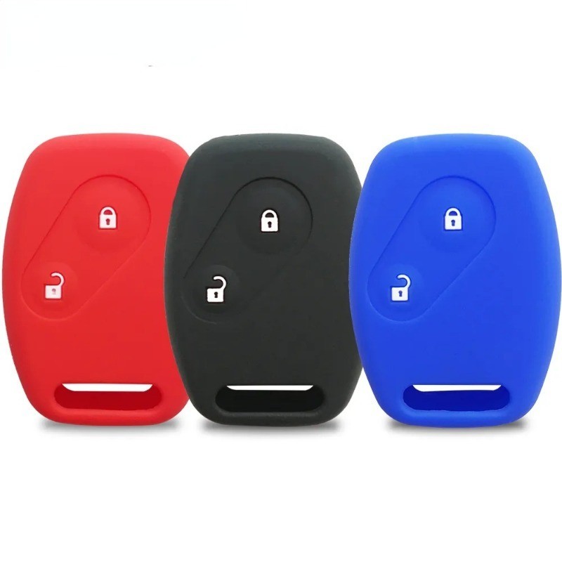 Silicone Vỏ Silicon Bảo Vệ Chìa Khóa Xe Hơi honda civic accord pilot fit crv Hrv Frvridge jazz insig
